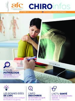 CHIRO infos - Association Fran&ccedil;aise de Chiropraxie