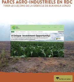 PARCS AGRO-INDUSTRIELS EN RDC - TIRER LES LEÇONS DE LA DÉBÂCLE DE BUKANGA LONZO - The Oakland Institute