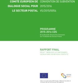 COMITE EUROPEEN DE DIALOGUE SOCIAL POUR LE SECTEUR POSTAL - PostEurop