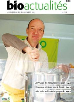 Bioactualités 3/08 - Le 1er Guide des Restaurants Bourgeon Page 4 Renouveau printanier pour le Comité