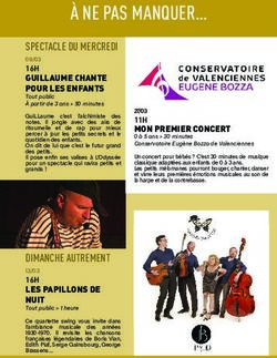 &Agrave; NE PAS MANQUER - Ville de Valenciennes