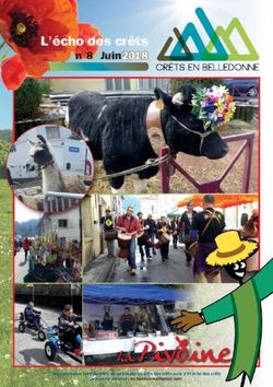 L'&eacute;cho des cr&ecirc;ts /n 8/Juin20182018 - Cr&ecirc;ts en Belledonne