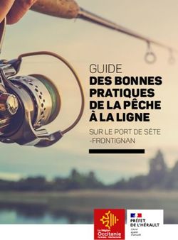 GUIDE DES BONNES PRATIQUES DE LA P&Ecirc;CHE &Agrave; LA LIGNE - SUR LE PORT DE S&Egrave;TE -FRONTIGNAN - R&eacute;gion ...