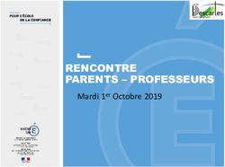 Mardi 1er Octobre 2019 - RENCONTRE PARENTS - PROFESSEURS - Lycée René Descartes